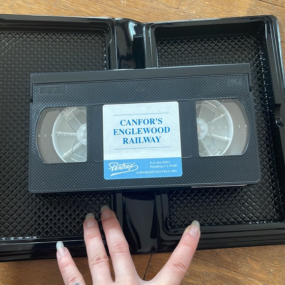 VHS 📼 Canfor’s Englewood Railway videotape - Picture 7 of 12